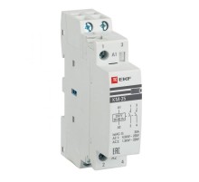 Контактор модульный КМ 25А 2NО (1 мод.) EKF PROxima  km-1-25-20  EKF
