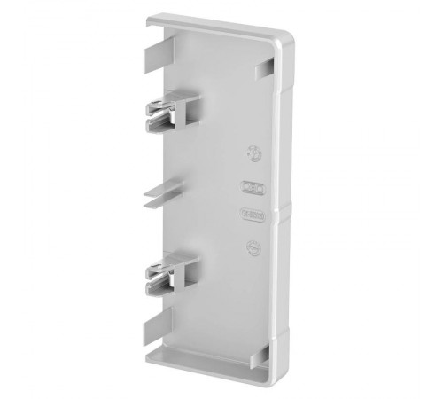 Торцевая заглушка кабельного канала Rapid 45-2 53x130 мм (ПВХ,алюминий) (GK-E53130AL)  6113284  OBO Bettermann