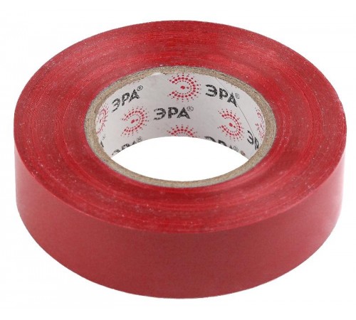 ПВХ-изолента  ЭРА ПВХ-изолента 19мм*20м красная  C0036541  ЭРА