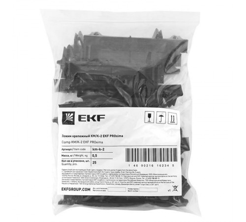Зажим крепежный КМ/K-2  km-k-2  EKF