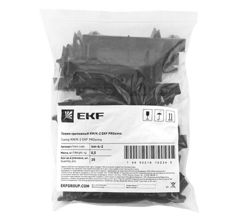 Зажим крепежный КМ/K-2  km-k-2  EKF