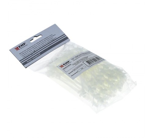 Хомут нейлоновый анкерный (2,5х100) (100шт.) EKF PROxima  plc-c-a-2.5x100  EKF