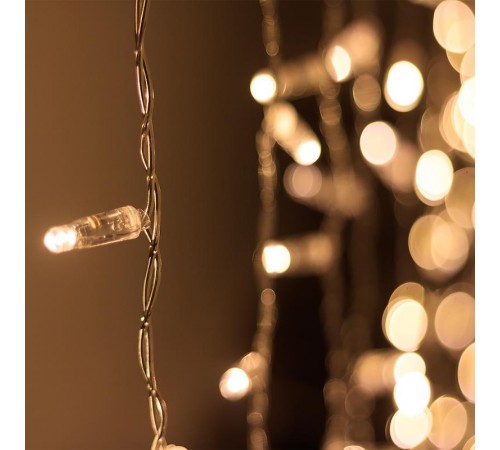 Светодиодная гирлянда ARD-CURTAIN-CLASSIC-2000x1500-CLEAR-360LED Warm (230V, 60W)  024846  Arlight