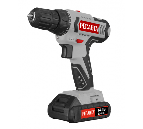 Дрель-шуруповерт аккумуляторная ДА-14-2Л  75/14/3  РЕСАНТА