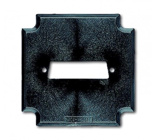 1712 Цоколь для монтажной коробки скрытой установки 1705 U-101, для разъемов D-sub  1764-0-0240  2CKA001764A0240  ABB