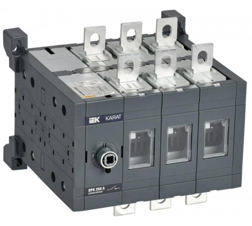 KARAT Выкл-разъед. ВРК реверс. без рукоятки 3P 250А   KA-VR20-3-0250  IEK