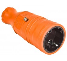 OMEGA Розетка переносная РБп14-1-0м IP20 оранжевая   OM-KR20-16-20-P1-00-K09  IEK