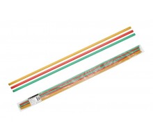 Трубки термоусаживаемые, набор 3 цвета по 3 шт. ТТкНГ(3:1)-3,2/1,0  SQ0548-1503  TDM