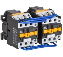 Контактор КМИ-23230 реверс 32А 230В/АС3 2НО  KKM23-032-230-20-1  IEK