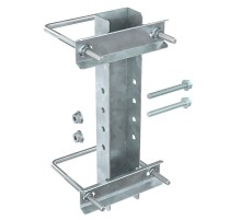 Крепление к опорам огражд. 40-62мм для 1-консоли IEK  CLM50D-CO-062-1  IEK