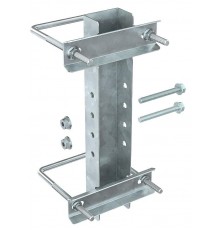 Крепление к опорам огражд. 40-62мм для 1-консоли HDZ IEK  CLM50D-CO-062-1-HDZ  IEK