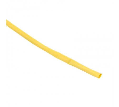 Термоусаживаемая трубка ТУТ нг 6/3 желтая ролик 2 м tut-6-y-bEKF