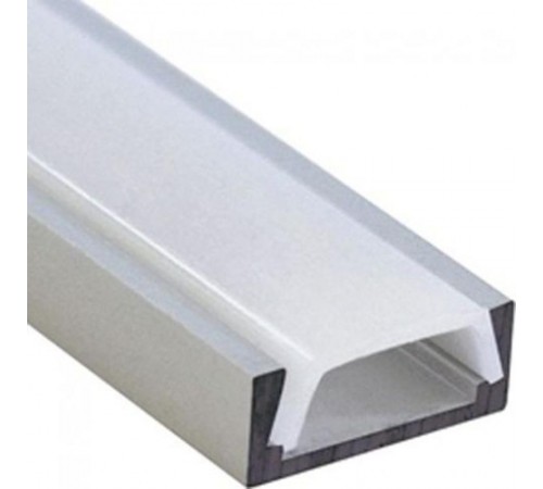 Профиль алюминиевый для светодиодной ленты PAL 1506 накладной анодированный IP20 2м  1009609  Jazzway