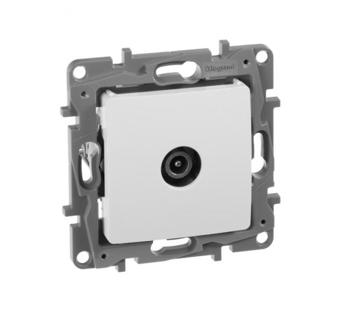 Etika Белый Розетка TV оконечная  672265  Legrand