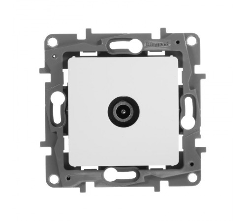 Etika Белый Розетка TV оконечная  672265  Legrand