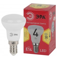 Лампа светодиодная RED LINE LED R39-4W-827-E14 R E14 4Вт рефлектор теплый белый свет  Б0052442  ЭРА