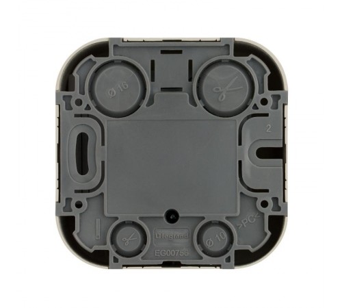 Quteo Слоновая кость Розетка TV  782245  Legrand