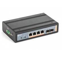 SKAT PoE-IN-4E-2E коммутатор PoE Plus, мощность 60Вт, порты: 4-Ethernet, 2-Uplink  2041  Бастион