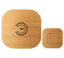 Звонок  ЭРА BIONIC Bright wood беспроводной  Б0018089  ЭРА