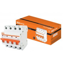 Выключатель автоматический четырехполюсный ВА47-29 20А C 4,5кА  SQ0206-0126  TDM