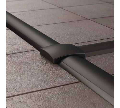 Напольный канал 50х12 мм. черный  01033  DKC