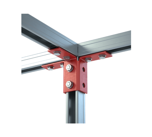 Пластина угловая тройная усиленная HD  3USG4 HD  КМ-профиль