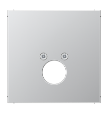 Крышка для одного гнезда подключения громкоговорителя; алюминий  AL2962-1  Jung