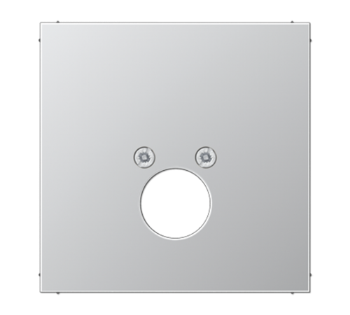 Крышка для одного гнезда подключения громкоговорителя; алюминий  AL2962-1  Jung