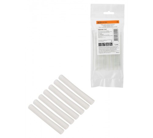 Набор трубок термоусаживаемых, клеевых ТТк(3:1) "Моноцвет, прозрачный 9,5/3,0 "  SQ0548-3107  TDM