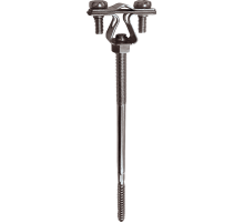 Держатель проводника круглого 8-10 мм для деревянного фасада, оцинк.90023Ezetek