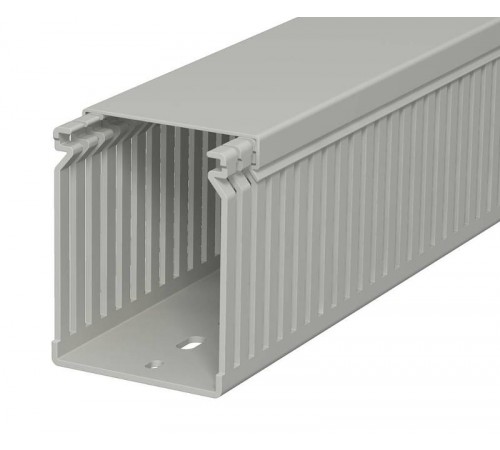 Распределительный кабельный канал LK4 80x60x2000 мм (ПВХ,серый) (LK4 80060)  6178054  OBO Bettermann