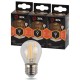 Лампа светодиодная F-LED P45-9w-827-E27 (филамент, шар, 9Вт, тепл, E27)  Б0047023  ЭРА