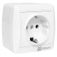 Владивосток Розетка 1-местная 16А с заземлением IP44  EQR16-029-30-54  EKF