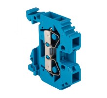 Колодка клеммная самозажимная JXB-S-6 41А синяя EKF PROxima  plc-jxb-s-6b  EKF