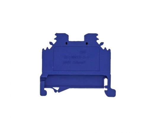 Колодка клеммная самозажимная JXB-S-4 32А синяя EKF PROxima  plc-jxb-s-4b  EKF