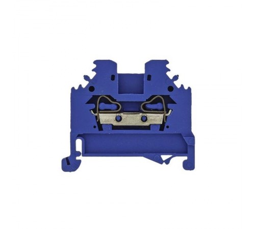 Колодка клеммная самозажимная JXB-S-4 32А синяя EKF PROxima  plc-jxb-s-4b  EKF