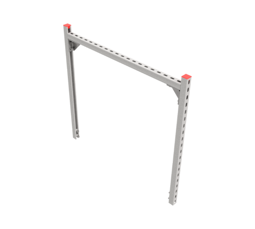 Опорная конструкция для гор. прямоуг. воздуховодов  TECHNORAPTOR 1000х1000  KM-TR-SSHRAD-1000-1000  КМ - профиль