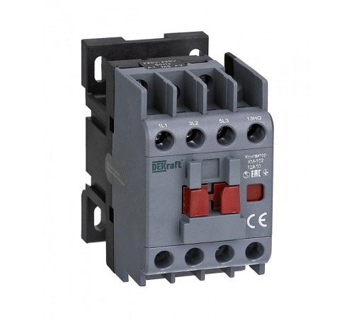 Контактор 12А 110В_АС АС3_ АС4 1НО+1НЗ КМ-102  21909DEK  DEKraft