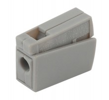 Строительно-монтажная клемма СМК NO-222-30 модель 111 проходная на 1 проводник 1.0-2.5мм2 (уп.4шт.)  Б0033403  ЭРА