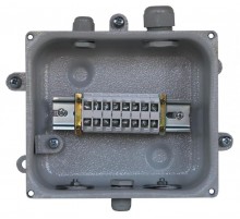 КЗНС-08 У2, 8 зажимов, IP54 (пластиковые вводы PG), коробка клеммная  ET000620  Электротехник