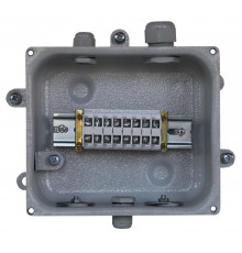 КЗНС-08 У2, 8 зажимов, IP54 (пластиковые вводы PG), коробка клеммная  ET000620  Электротехник