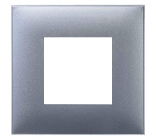 Рамка ARTLEBEDEV, "Avanti", "Закаленная сталь", 2 модуля  4404902  DKC