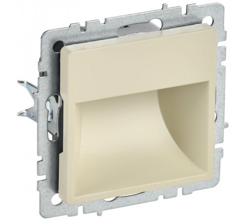 BRITE Подсветка LED встраиваемая ПЛ20-БрКр бежевый  BR-FL20-K10  IEK