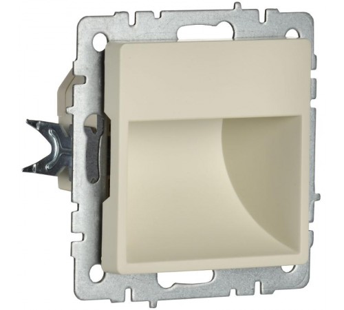 BRITE Подсветка LED встраиваемая ПЛ20-БрКр бежевый  BR-FL20-K10  IEK