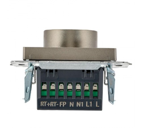 BRITE Термостат электронный с индикацией ТС10-1-БрШ шампань  BR-RT11-K37  IEK