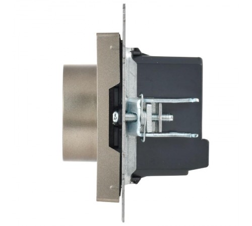 BRITE Термостат электронный с индикацией ТС10-1-БрШ шампань  BR-RT11-K37  IEK