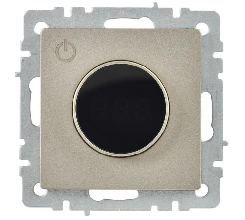 BRITE Термостат электронный с индикацией ТС10-1-БрШ шампань  BR-RT11-K37  IEK