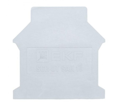 Заглушка для UT серая 16  scr-ut-sak-16-g  EKF