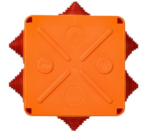 Коробка расп. огн. ПС 100х100х50мм 4P 4мм2 IP55 6 вв. I UKF30-100-100-050-4-4-09 I IEK