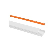 Кабель-канал 20х10 белый (18 м)  SQ0402-0803  TDM